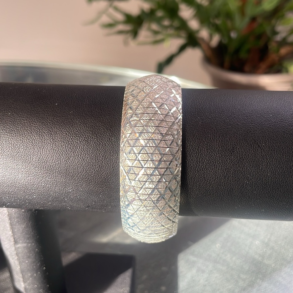 Italian sterling silver, JCM, flex bangle bracelet - Picture 12 of 14